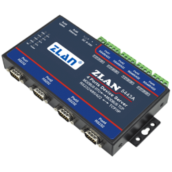 Konwerter szeregowy RS232 RS485 RS422 do Ethernet TCP IP 4 portowy
